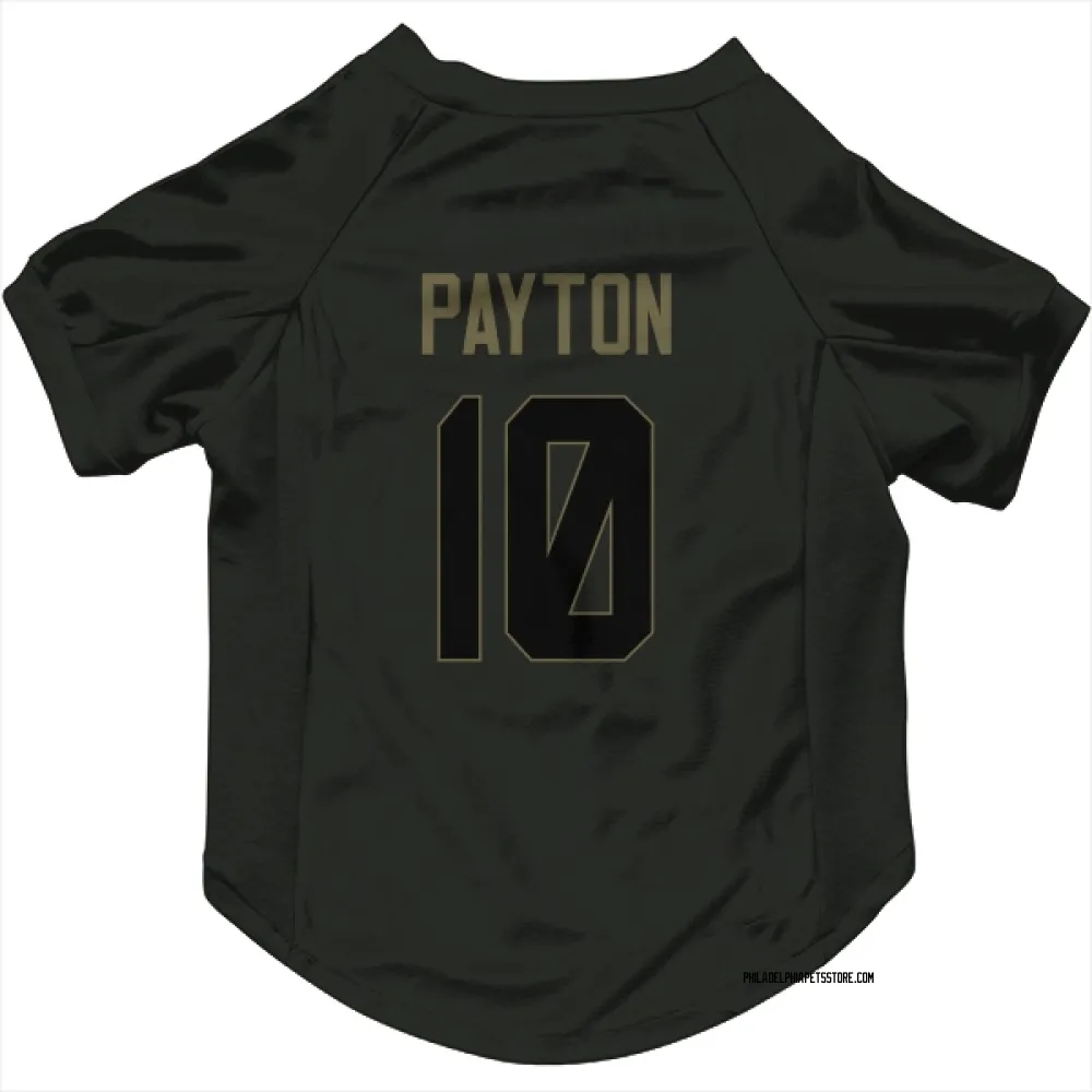Philadelphia Eagles Cole Payton Black Service Pet Jersey for Dog & Cat