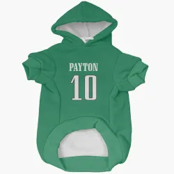 Philadelphia Eagles Cole Payton Kelly Green Pet Hoodie for Dog & Cat