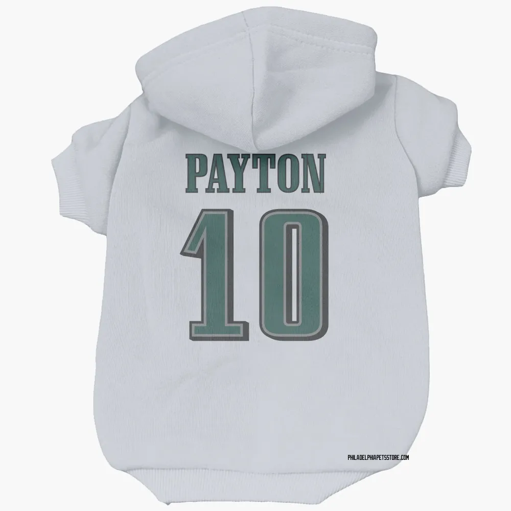 Philadelphia Eagles Cole Payton White Pet Hoodie for Dog & Cat
